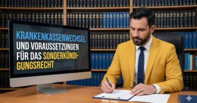 Krankenkassenwechsel und Voraussetzungen für das Sonderkündigungsrecht