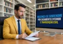 Mudança de sobrenome por casamento exterior e transcrição civil