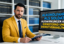 Alkoholfahrt als Soldat Auswirkungen auf Dienstgrad und Dienstverhaeltnis